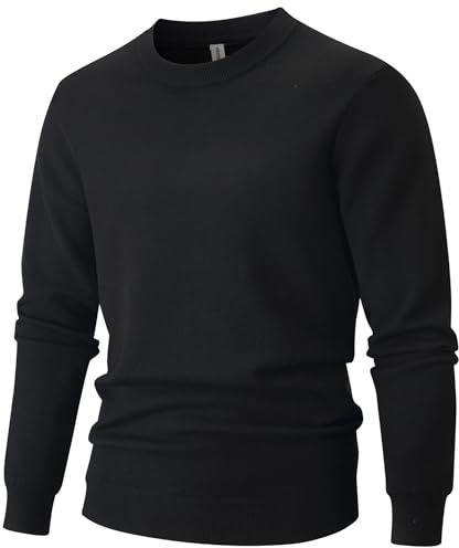 VEIISAR Herren Rundhalspullover 360g - Dicke Variante - Wärme