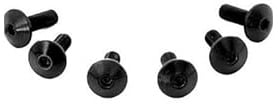 Kit Viti Cupolino In Ergal Nero Evotec Compatibile Con Cbr 600 Rr 2003 2004 2005 2006
