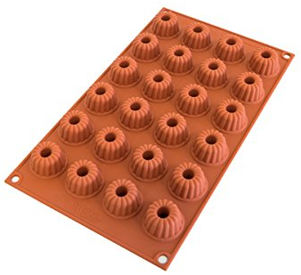 silikomart - SF232 MINI GUGELHOPF - Moule en silicone h20mm, Ø35mm