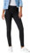 Roman Originals Jeggings for Women UK Jean Ladies Stretchy Trousers Denim Leggings High Waist Rise Pull On Skinny Straight Leg Cotton Pants Smart Casual - Black (31 inch) - Size 10