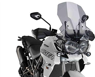Puig 9656H Touring Windscreen improved wind protection, Smoke