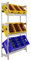 Simonrack Getränkekistenregal, 3 Kästen, Flaschenregal, Getränkekistenhalter, Kistenregal, Antracite - Simonbottle