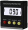 DollaTek Mini inclinometro digitale elettronico nero Indicatore di livello di pendenza Goniometro angolare magnetico Righello