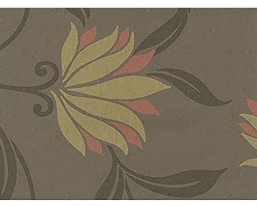 Muraspec 02A02 Chateau Lorenzo Tapete, 10,05 m Länge x 52 cm Breite, braun