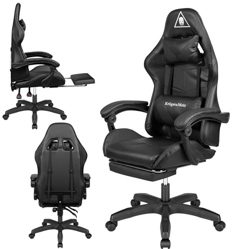 Kruger & Matz Warrior GX-150 gaming chair black (KM0790-B)