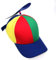 YUENWUZINIC Propeller Mütze Bunte Helikopter Mütze Unisex Propeller-Hut Lustige Hubschrauber Mütze Baseballmütze mit Propeller für Erwachsene | Größenverstellbar-57-61cm