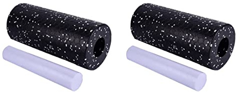 INOOMP 2sätze Teiliger Flexibler Yoga-Roller Tragbares Fitness-Werkzeug Zur Muskelentspannung Für Männer Und Frauen Für Effektives Warm-up Und Cool-down Stabilisiert Die Wirbelsäule