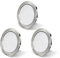 LED Einbaustrahler 230V G4 3.5W 4000K Neutralweiß 260LM Möbel IP44 Einbauleuchte-Unterbauleuchte Küche Bohrloch 55-58mm und 20mm Flache, 3er Set