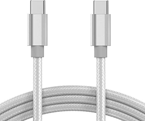KP TECHNOLOGY [6.6ft/2m USB C Fast Charger Cable For Google Pixel 9a / 9/9 Pro / 9 Pro XL/Pixel 9 Pro Fold / 8A / 8/8 Pro / 7a / Pixel Fold / 7/7 Pro / 6A / 6/6 Pro (SILVER)