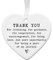 Ceramic Thank You Keepsake Gift Sentimental Gift For Best Friend | Mentor | Family | Female Gift For Her | Friendship Present