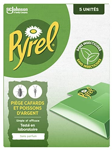 Pyrel Trampas Cucarachas Y Peces De Plata Sin Insecticidas