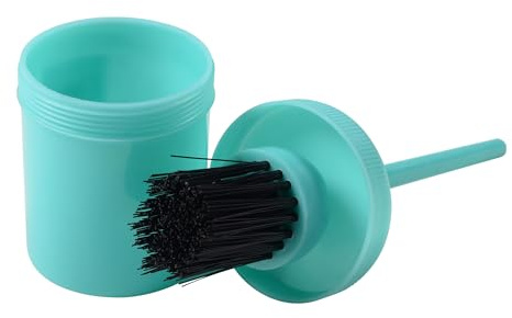 Roma Brights Hoof Oil Brush & Bottle, Turquoise