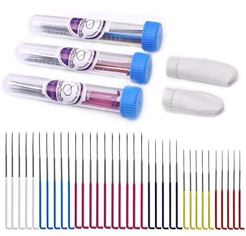 SUVSOON 35 PCS Felting Needle Tool, Felting Needles Set | Wool Felting Tool for Beginner Colorful Felting Needles Tool Kit for DIY Felting Wool Projects