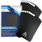 Black Comic Book Dividers (10 Pack) | 30PT Polyethylene Plastic, Bins, Cabinets, Library Dividers, Comic Book Boards for Fabric Storage, Divider with Write-On Index Folding Tab, Archival & Acid Free.