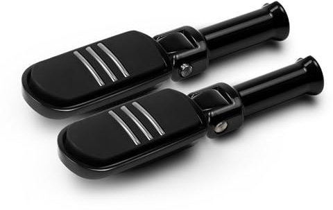 VASTMT Le repose-pieds passager prend en charge les marchepieds passagers avec kits de support de montage pour Harley Davidson Softail Standard Custom Slim Heritage Classic Sport Glide Breakout 2018,