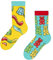 Dedoles Socken Kinder Mädchen Jungen Baumwolle viele lustige Designs Weihnachtssocken 1 Paar, Farbe Mehrfarbig, Motiv Gummibären, Gr. 31-34