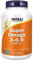 Now Foods, Super Omega 3-6-9, 1200mg, con Aceite de Borraja, Aceite de Pescado y Aceite de Linaza, Alta Dosificación, 180 Cápsulas blandas, Testado en Laboratorio, Sin Soja, Sin Gluten, Sin OGM