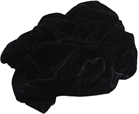 Colcolo Hochwertige Klavierabdeckung aus weichem Material für Upright Piano 550x350mm, Schwarz