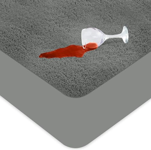 Utopia Bedding Matratzenschoner 180 x 200 x 40 cm Wasserdicht, Oeko-TEX Zertifiziert Matratzenauflage Atmungsaktive, Matratzenschutz, Rundum Elastisch Grau