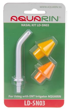 Little Doctor LS-SN03 2 Düsen-Bewässerungsaufsatz, Kompatibel mit Aquarin LD-N1 Nasendusche