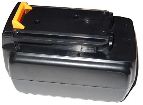 vhbw 1 x Battery Compatible with Black & Decker GTC3655PCLB, GTC3655L, GLC3630L20, GTC3655L20 Tools (2000mAh, Li-Ion, 36V/40V)