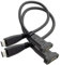 chenyang 2 Pack USB C Verlängerungskabel USB 3.1 Gen2 10Gbit/s Stecker auf Buchse Schnelllade Datenübertragungs Verlängerungskabel mit Loch für die Panelmontage 0,2m