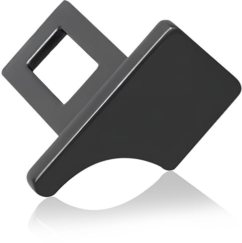 1 Stück Anschnaller Adapter, Auto-Sicherheitsgurt-Adapter aus Zinklegierung, Kompakt und Leicht, für Alle Fahrzeugtypen Kompakt und Leicht