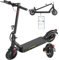E9PRO E Scooter mit ABE, Reichweite bis zu 30 km, 350-Watt-Motor-Elektroroller mit 8,5-Zoll-Wabenreifen, Doppelbremsen und Doppelfederung, 20 km/h, geeignet für Männer und Frauen