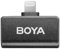 BOYA Omic-D Kabelloser Lavaliermikrofon-Empfänger, Mikrofon-Empfänger für iOS-Geräte mit Lightning-Schnittstelle