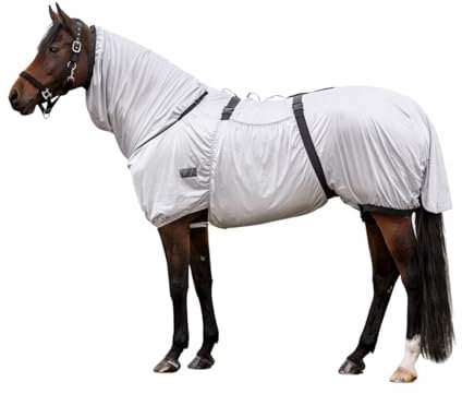 Waldhausen Coperta eczema Basic, grigio argento, 165 cm