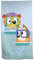 Aymax Bluey - Toalla de playa para niños y niñas, poliéster, 70 x 140 cm