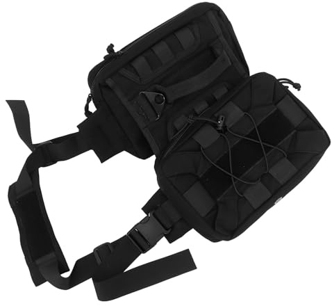 HAPINARY -Satteltasche Großer Hundeback mit Taschen Hundereise -Satteltaschen Hunde -Rucksack mit Seitentaschen Wanderhund -Sattelbeutel Satteltaschen für großen Hund Black