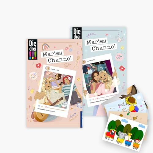 Die drei !!! - Set: 2 Bände + 1 exklusives Postkartenset