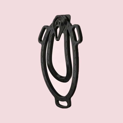 Fufu Clip Verstellbarer Keuschheitsgürtel für Männer – Peniskäfig mit Hodenring, diskretes SM/Keuschheits-Accessoire