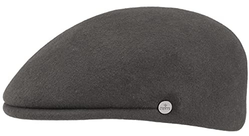 Lierys Outdoor Flat Cap Wool Felt Water-Repellent Packable Made in Italy Men Fall Winter