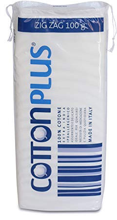 Cotton Plus Zickzack, hydraulisch, Baumwolle, 100 g