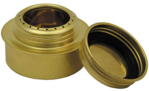 MFH 33695 Spirituskocher Dose (7,5 x 5 cm/Gold)