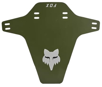 Fox Racing Front Mountain Bike Mudguard (Green/Logo)