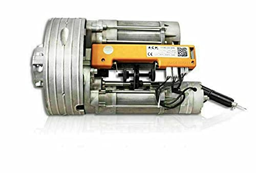 AUTOMAZIONE DOPPIO ACM MOTORE SERRANDE ASSE 76 400KG BIMOTORE SARACINESCA GARAGE