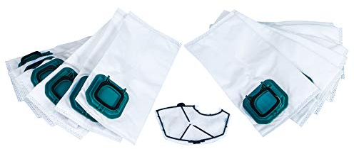 Staubsaugerladen.de 12x Premium Staubsaugerbeutel & 1x Filter kompatibel mit Vorwerk Kobold VK-140, VK-150, Ersatz für original FP-140, Filtertüten, Beutel, Staubsaugertüten, mit Staubverschluss