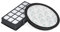 Jajadeal Filtri per Rowenta Silence Force Cyclonic 4AAAA RO7634EA RO7647EA RO7663EA RO7676EA RO7681EA (RO76xx Model) Aspirapolvere, Filtri HEPA con Filtro Spugna Ricambio di Accessori ZR903701