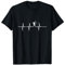Bogenschütze Heartbeat Geschenk Bogensport EKG Bogenschießen T-Shirt