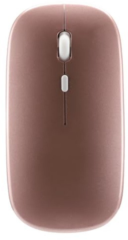 Annadue M90 Bluetooth + 2.4G Dual Mode Mouse, Wireless Mouse with Power Saving Function, Comfortable to Touch, for Windows 98 / Me / 2000 / XP/Vista/Win 7 / Win8.(Rose gold)