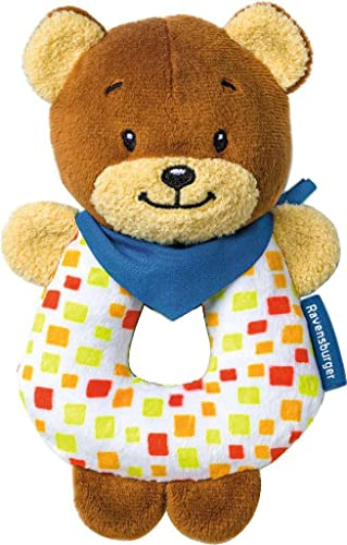 Ravensburger ministeps 4191 Bärchen-Greifling, Babyrassel und Greifling, Baby Spielzeug ab 3 Monate