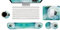 newplenty Handballenauflage Tastatur + Mauspad + Handgelenkauflage + Untersetzer, Memory Foam 4-in-1 Handgelenkauflage Mauspad-Set für Computer, Laptop, Zuhause & Büro (Löwenzahn)