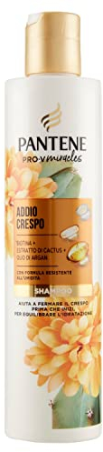 Pantene Pro-V Miracles Champú hidratante para cabellos encrespados, 225 ml
