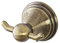 Inbagno Appendino da Muro per Accappatoi, in Acciaio Finitura Bronzo, Include Kit di Fissaggio Serie Iris