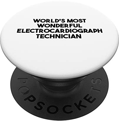 Le plus merveilleux technicien d'électrocardiographe au monde PopSockets PopGrip Interchangeable