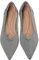 MACHSWON Women’s Ballet Dressy Flats Pointed Toe Knit Dress Shoes Slip On Casual Foldable Ballerina Walking Shoes (Black-1, Size 7)