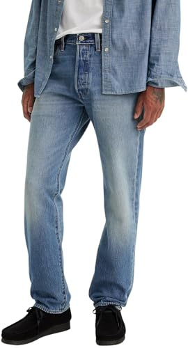 Levi's Men's 501 Original Fit Jeans, Chewing Gum, 32W / 34L